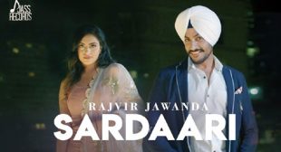 Rajvir Jawanda Song Sardaari