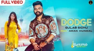 DODGE LYRICS by GULAB SIDHU | iLyricsHub