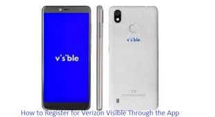 How to Register for Verizon Visible Through the App