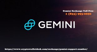 Gemini Support Number +1 (833) 993-0690 Customer Support