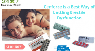 Cenforce is a Best Way of battling Erectile Dysfunction