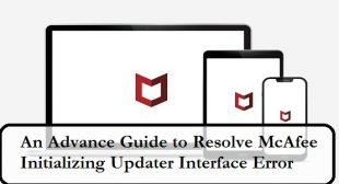 Guide to Fix McAfee Initializing Updater Interface Error