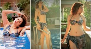 SHRADDHA DAS TAKES A DIP IN THE POOL, LEAVES INTERNET BREATHLESS WITH HER BIKINI AVATAR