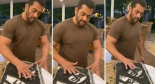 Coronavirus Pandemic: Salman Khan Spends His Quarantine Sketching A Beautiful Portrait