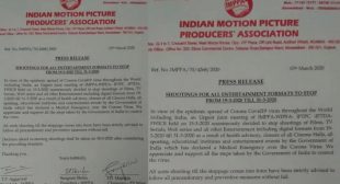 COVID-19 Effect: Shooting Of Films, TV Shows & Digital Series To Remain Suspended From March 19 Till March 31