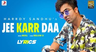 Jee Karr Daa Lyrics