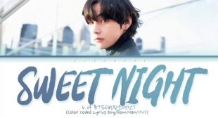 Sweet Night Lyrics – V (BTS)