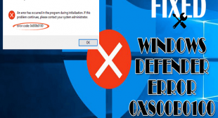 How to Fix 0x800b0100 Windows Defender Error? – Bitdefender Activate