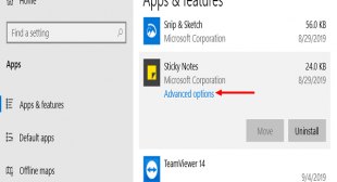 How to Fix Sticky Notes Flickering in Windows 10