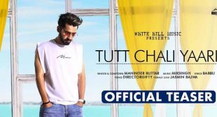 Maninder Buttar Back With New Song