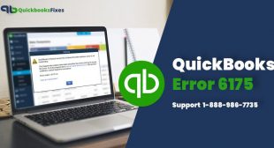 How to Fix QuickBooks Error 6175?