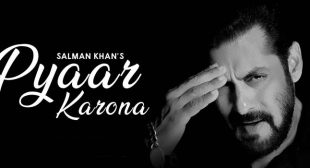 Pyaar Karona Lyrics – Salman Khan