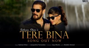 Tere Bina Salman Khan Mp3 Song