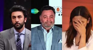 When Ranbir Kapoor’s Speech On Father Rishi Kapoor Left Alia Bhatt Sobbing! WATCH