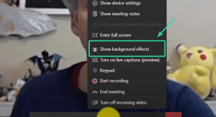 How to Change the Background in Microsoft Teams