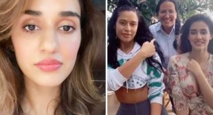 Disha Patani takes on a trending TikTok challenge with Tiger Shroff’s mom Ayesha and sister Krishna