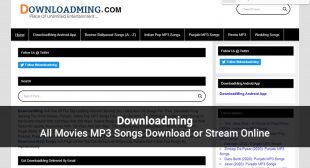 Downloadming: All Latest Hindi, Punjabi & English MP3 Songs in High Quality