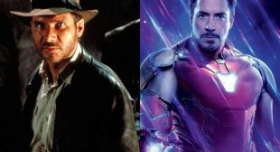 Harrison Ford’s Indiana Jones beats Robert Downey Jr’s Iron Man to become the greatest movie hero of all time