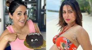 Hina Khan crossed 8 million followers on Instagram – see these beautiful hot photos of her.