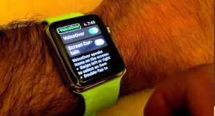 How to Configure and Customize VoiceOver on Apple Watch