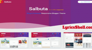 SALBUTA BLOG & PERSONAL RESPONSIVE BLOGGER THEME – DOWNLOAD FREE PREMIUM SALBUTA TEMPLATE FOR BLOGGER