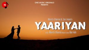 YAARIYAN LYRICS MAMTA SHARMA