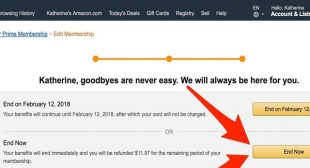 How to Cancel Amazon Prime Subscription