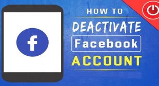 How to Deactivate Facebook? | Coms Activate