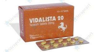 Vidalista Tablet (Tadalafil): Buy Vidalista 20Mg Online | Strapcart