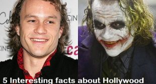 5 Interesting facts about Hollywood Actor Heath Ledger