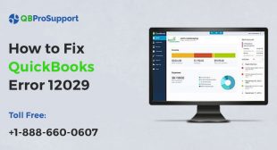 QuickBooks Error Code 12029 | Simple Solutions to fix it