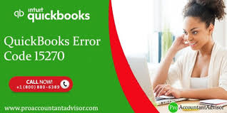 QuickBooks Error 15270 – How To Resolve It?