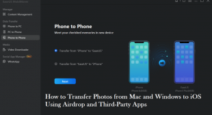 How to Transfer Photos from Mac and Windows to iOS Using Airdrop and Third-Party Apps