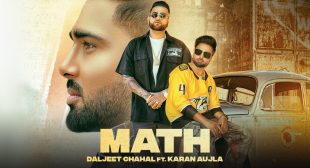 Math Lyrics In Hindi & English Translation (meaning) – Karan Aujla