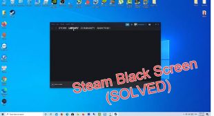 Fix Black Screen on Steam?