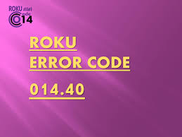 How to Resolve Roku Error 014.30