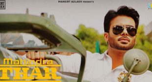 Mahindra Thar Lyrics – Mankirt Aulakh