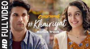 Tumhari Tasveer Ke Sahare Song Lyrics KHAIRIYAT | CHHICHHORE | Sushant, Shraddha | Pritam, Amitabh B|Arijit Singh