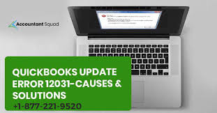 How to fix QuickBooks Error Code 12031?