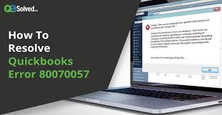 QuickBooks Error Code 80070057-Fix It Easily?