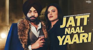 Jatt Naal Yaari Lyrics – Jordan Sandhu Latest Song