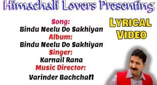 Bindu Neelu Do Sakhiyan Lyrics – Karnail Rana