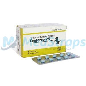 Cenforce 25mg | Sildenafil Citrate | Reviews, Side effects