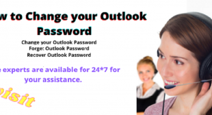 Outlook Help Center – Change Outlook Password | Forgotten Outlook Password | Password Reset Outlook | Outlook Password Recovery