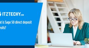 Setting UP Direct Deposit Payroll In Sage 50 | Itztechy