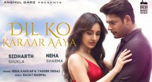 Neha Kakkar – Dil Ko Karaar Aaya Lyrics