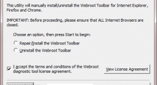 How Do I Fix the Webroot Remove & Reinstall Tool not Working issue?