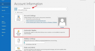 How to Setup Auto Reply in MS Outlook Complete Guide?