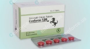 Cenforce 120 – Sildenafil Citrate – Treat ED