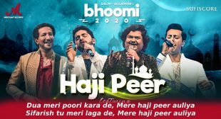 Haji Peer Lyrics in Hindi – Bhoomi 2020 | Salim – Sulaiman